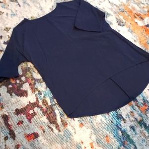 Top,xl,ptp 24,black, looks and feels like linen, excellent condition